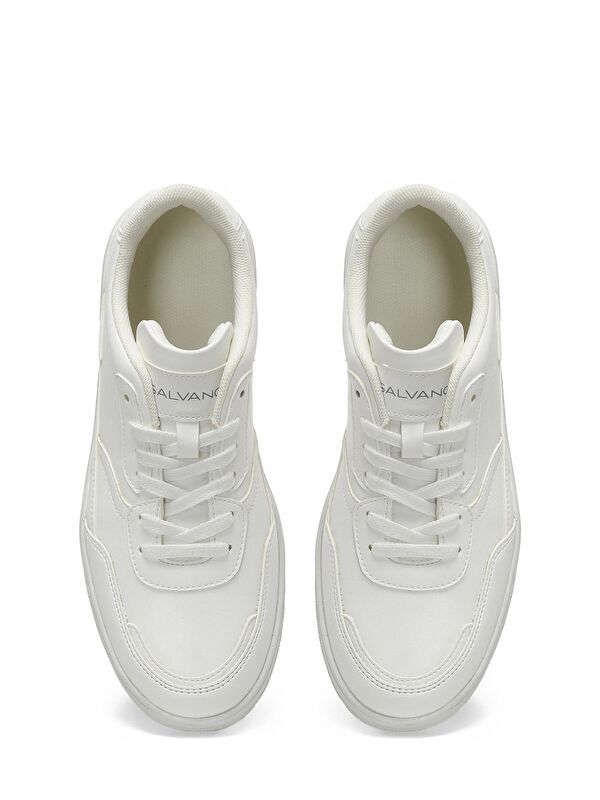 MELVIN 3PR Beyaz Erkek Sneaker - Görsel 5