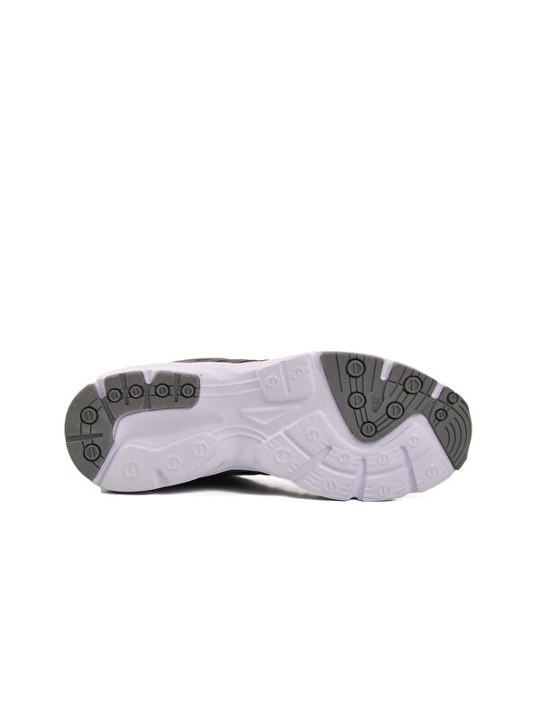 Füme Beyaz Fileli Hafif Erkek Spor Ayakkabı Disc M - Görsel 6