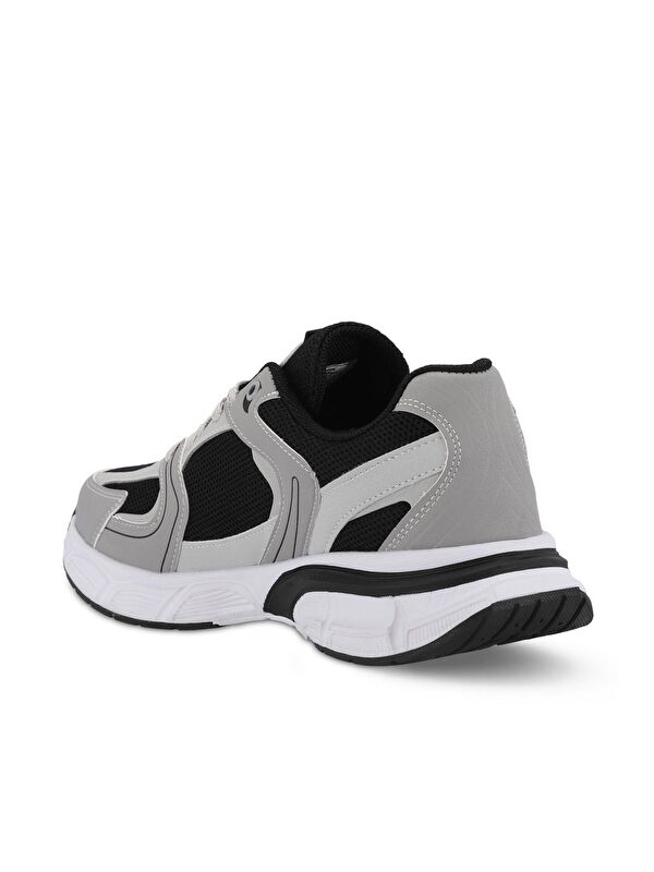 ZEX Erkek Sneaker Ayakkabı Siyah / Gri - Görsel 4