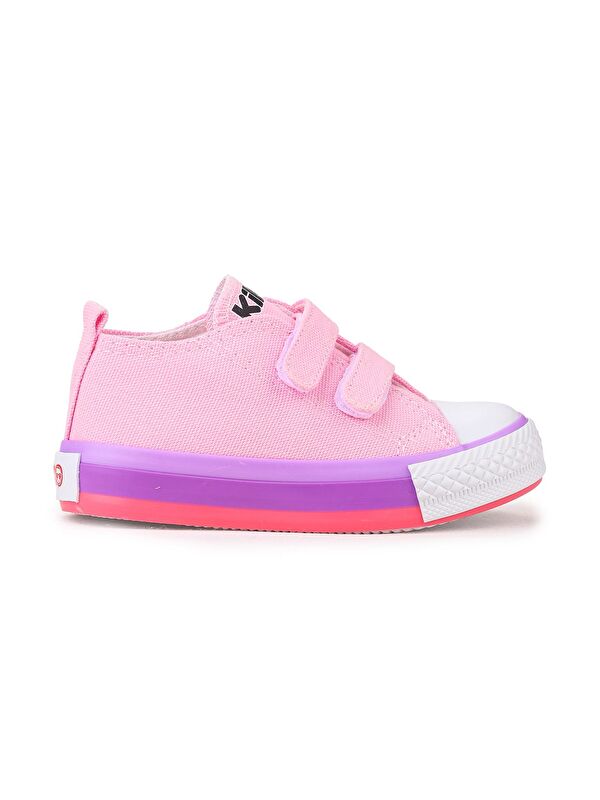 Linen Cırtlı Kız Bebek Keten Spor Ayakkabı - Görsel 4