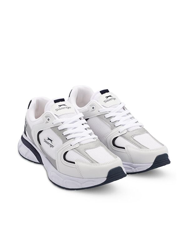 ZEX Erkek Sneaker Ayakkabı Beyaz / Lacivert - Görsel 3