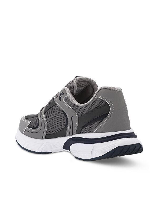 ZEX Erkek Sneaker Ayakkabı Gri - Görsel 4
