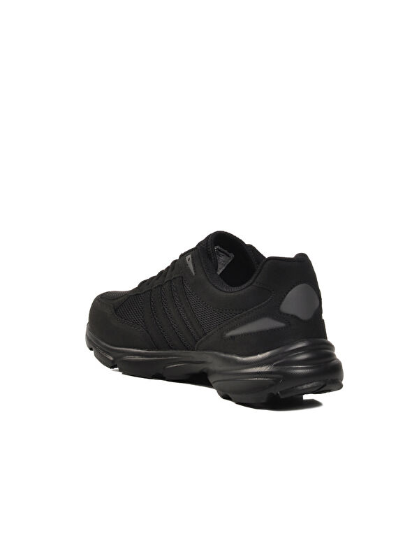 Siyah Fileli Hafif Unisex Spor Ayakkabı Disc G - Görsel 5