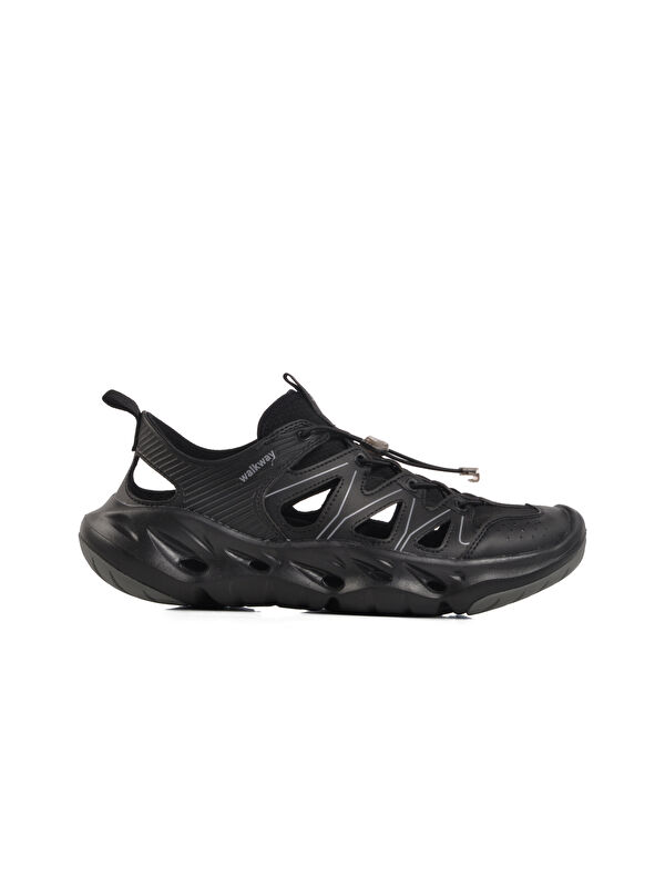 Siyah Hafif Esnek Erkek Spor Ayakkabı Asmara M - Görsel 2