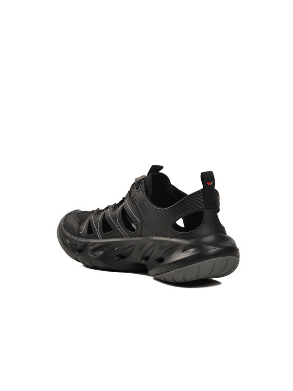 Siyah Hafif Esnek Erkek Spor Ayakkabı Asmara M - Görsel 5