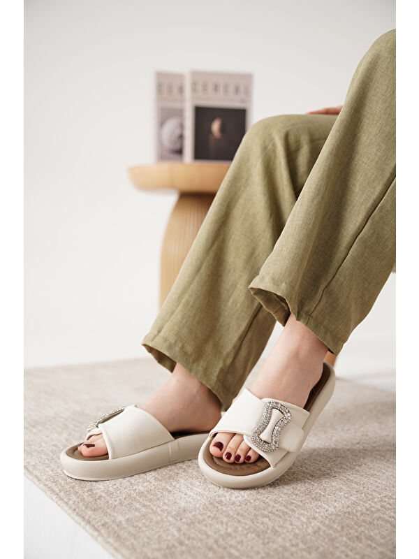 D0343 Günlük Ortopedik Konforlu Terlik - Görsel 3