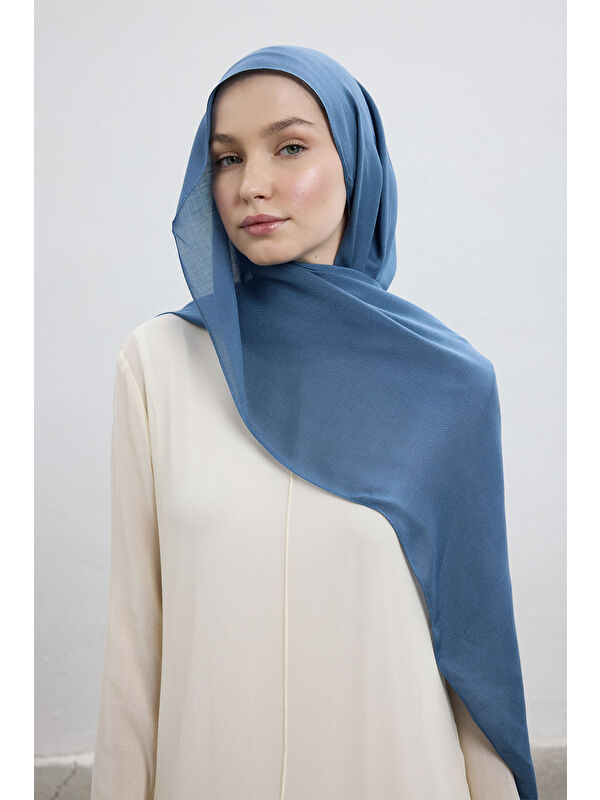 QEF Modal Şal İndigo