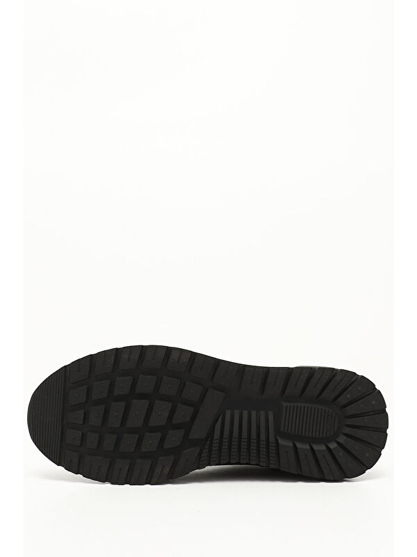 ÇİKOLATA KAHVE Hakiki Deri Bağcıklı Jel Tabanlıklı Erkek Günlük Sneaker 01222 - Görsel 5