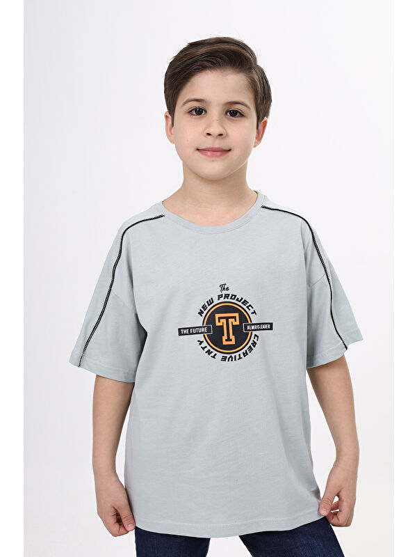Toontoykids Erkek Çocuk Baskılı Tişört