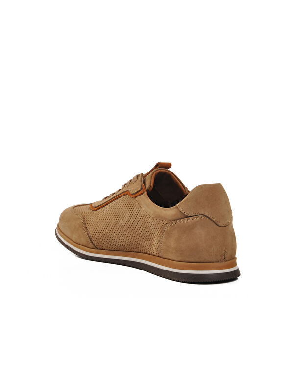 Kum Hakiki Deri Erkek Casual Ayakkabı Triper M - Görsel 5