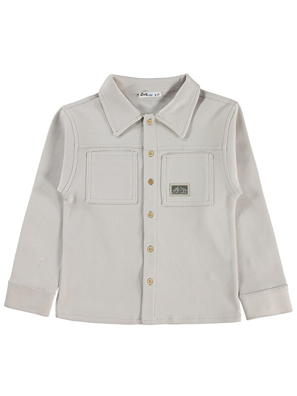 Civil Boys Basic 6-9 Yaş Gömlek - Koyu Taş Rengi