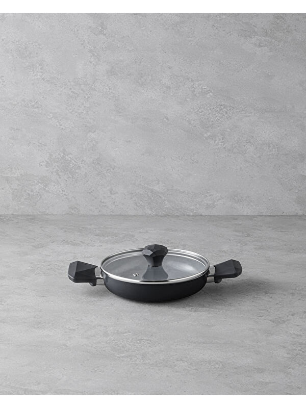 English Home Prego CeraWell Kapaklı Sahan 20 cm Siyah
