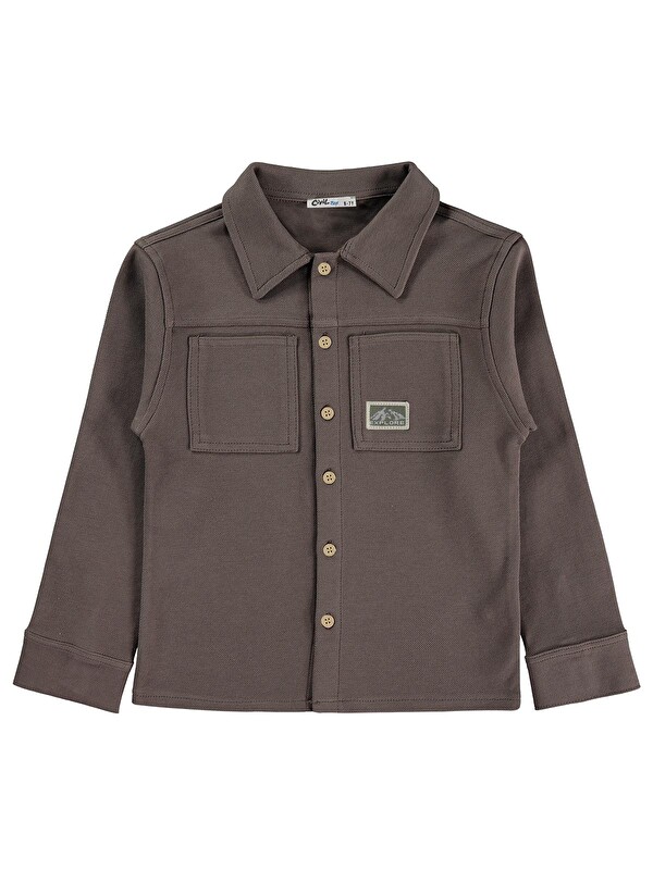 Civil Boys Basic 6-9 Yaş Gömlek - Kahverengi
