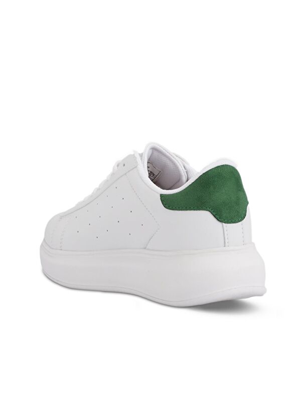 ZARATHUSTRA Kadın Sneaker Ayakkabı Beyaz / Yeşil - Görsel 4