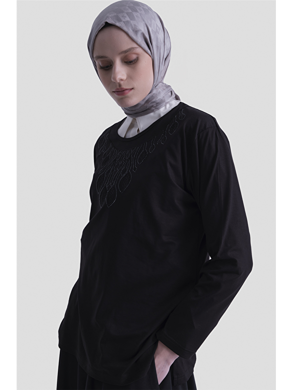 ARMİNE Penye Siyah