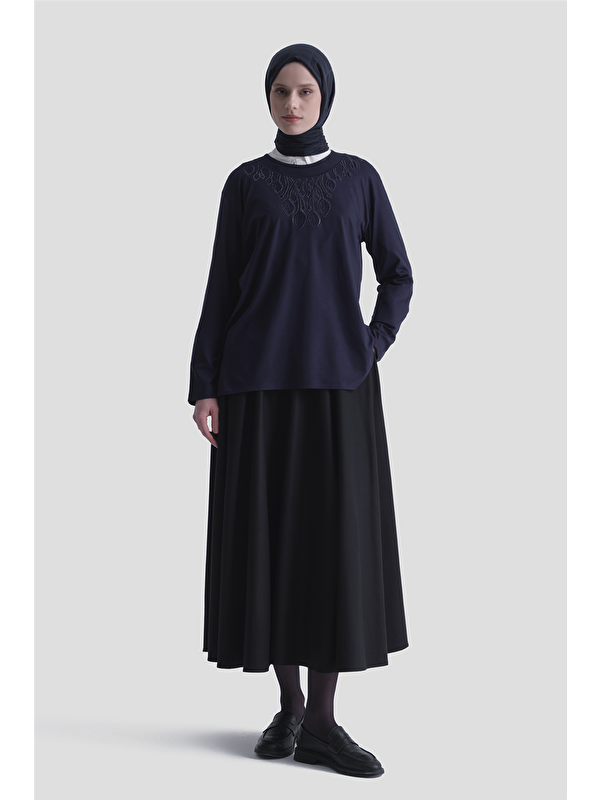 ARMİNE Penye Lacivert