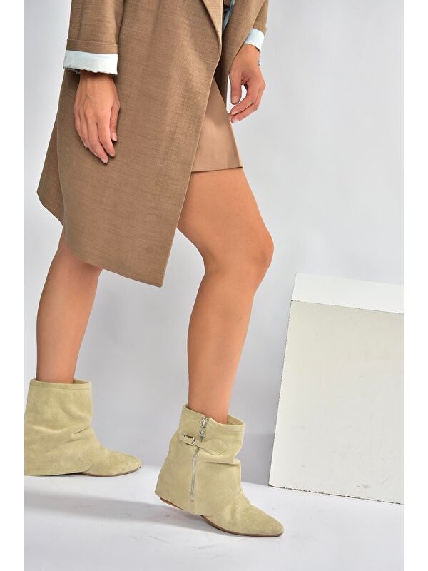 Bej Kadın Bot V380614202 - Görsel 4