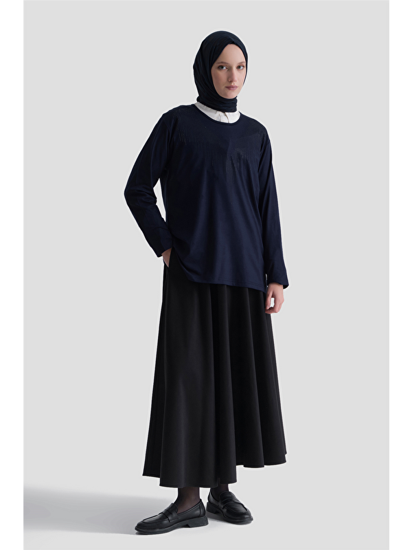 ARMİNE Penye Lacivert
