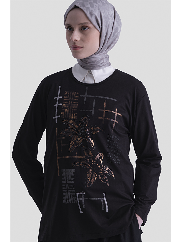 ARMİNE Penye Siyah