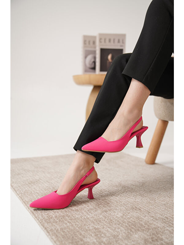 D052 Günlük Ortopedik Klasik Topuklu Kadın Ayakkabı - Görsel 3