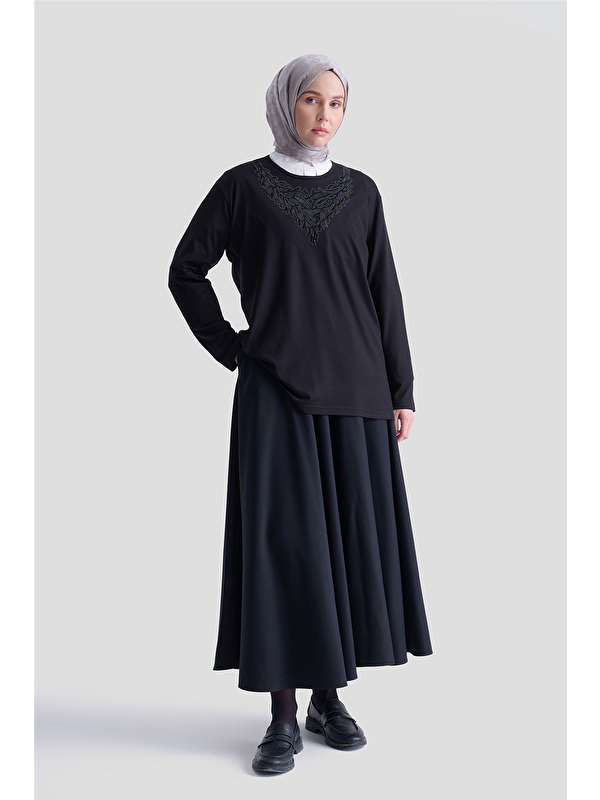 ARMİNE Penye Siyah