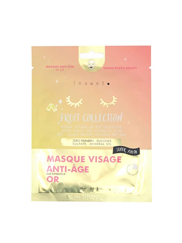 Inuwet Anti Aging Altın Yüz Maskesi