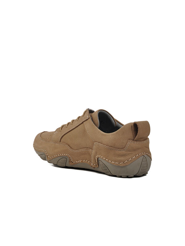 Ayakmod Haki Ayakmod Hakiki Deri Kadın Casual Ayakkabı 125-S Z