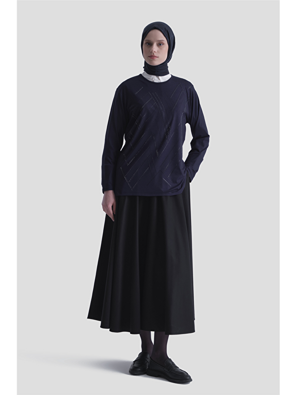 ARMİNE Penye Lacivert