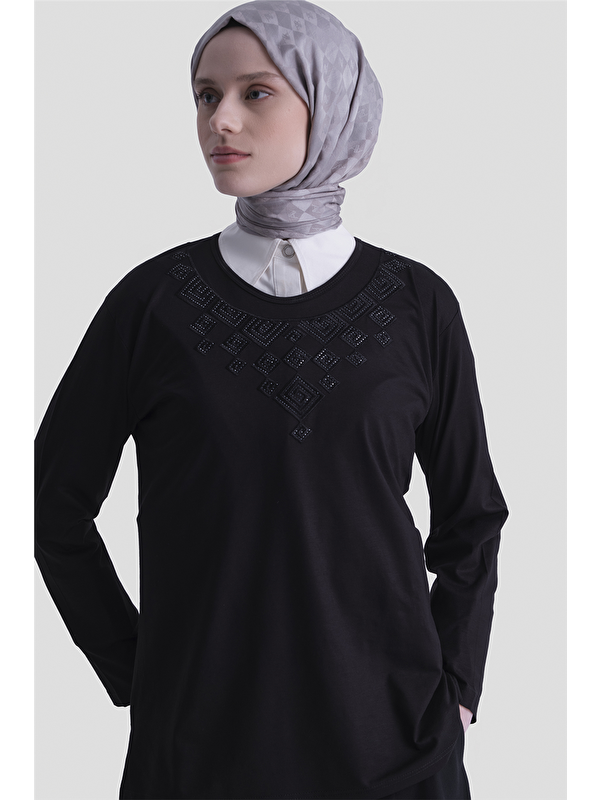 ARMİNE Penye Siyah