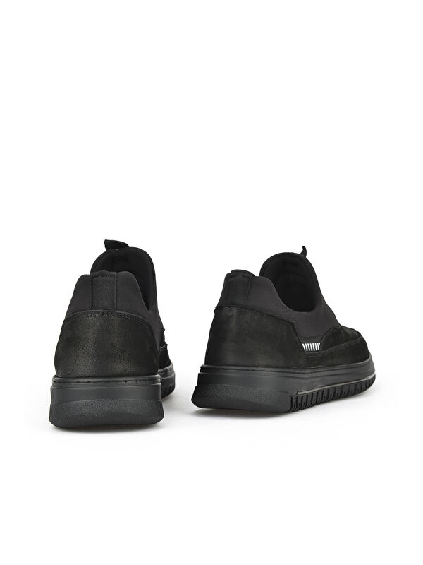 Erkek Hakiki Deri Ayakkabı 1531040ZK24022 Siyah - Görsel 4