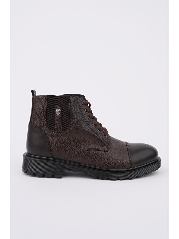 RAFA Fermuarlı Bağcıklı Kürklü Erkek Bot - Görsel 7