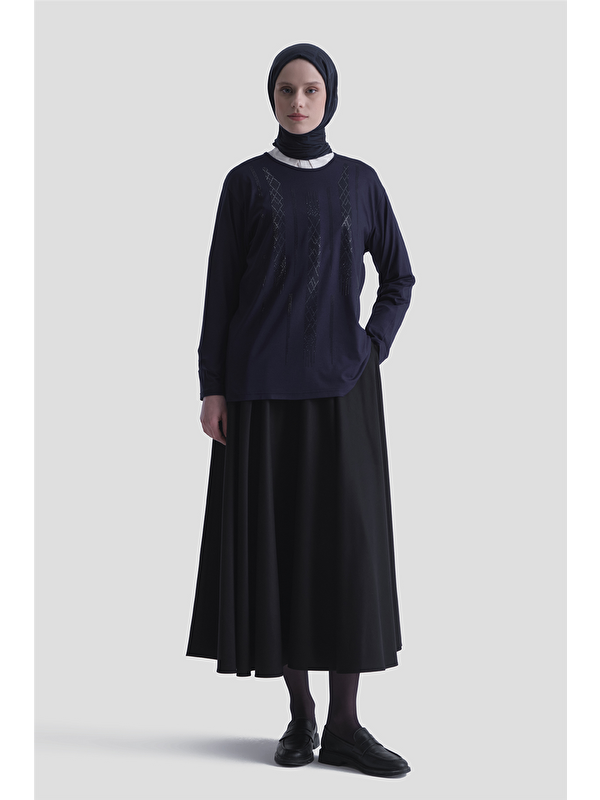 ARMİNE Penye Lacivert