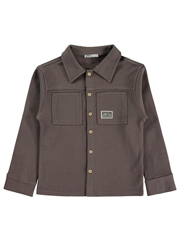 Civil Boys Basic 10-13 Yaş Gömlek - Kahverengi