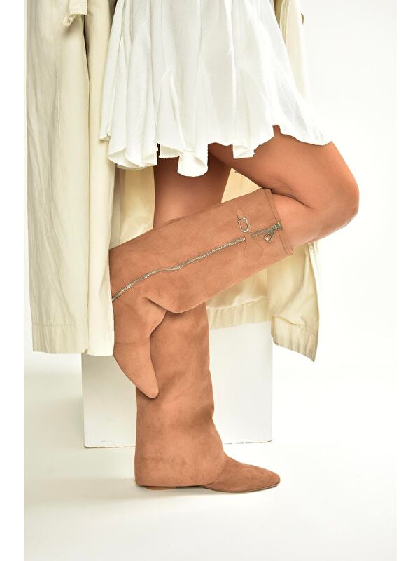 Taba Kadın Çizme V380526402 - Görsel 5