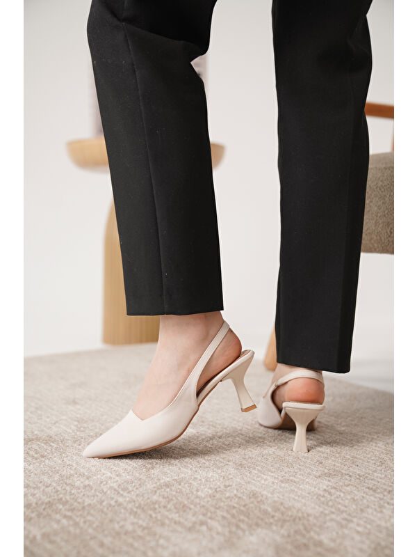 D052 Günlük Ortopedik Klasik Topuklu Kadın Ayakkabı - Görsel 6