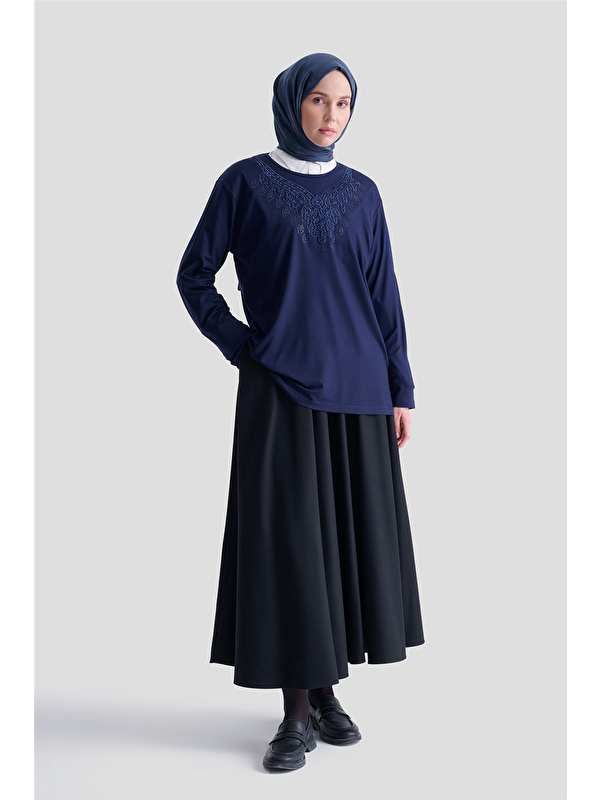 ARMİNE Penye Lacivert