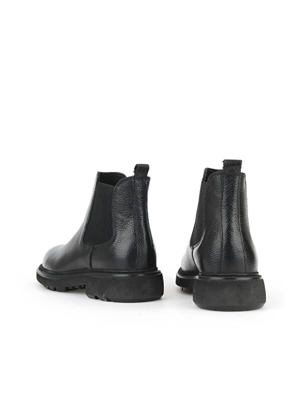 Erkek Hakiki Deri Bot 1531007Z8261 Siyah - Görsel 4