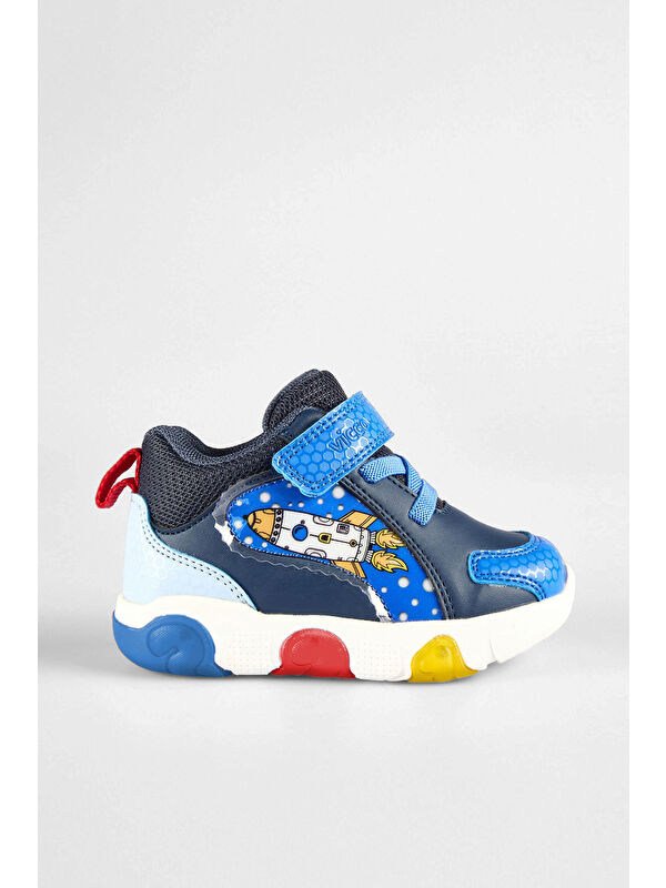 Rocky Işıklı Erkek Okul Öncesi Lacivert Bot - Görsel 2