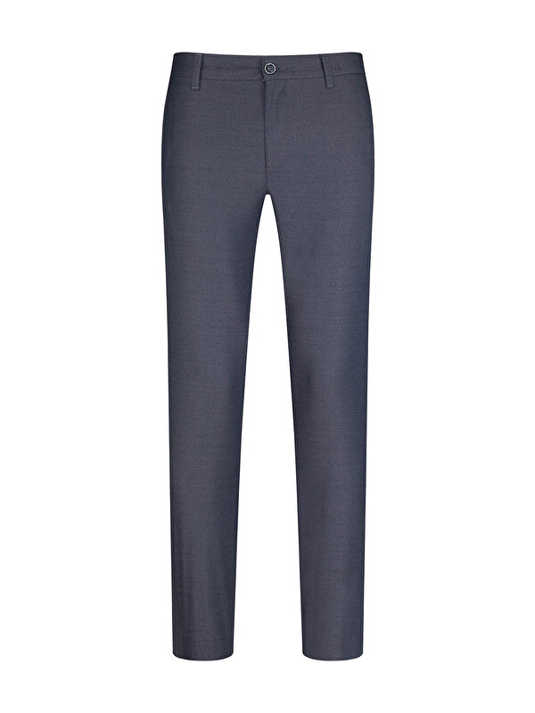Hatemoğlu Lacivert Regular Fit Yandan Cepli Pamuklu Jogger Pantolon
