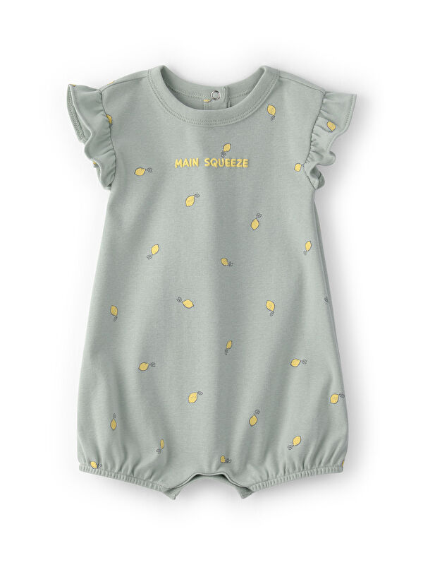 Carter's Kız Bebek Kısa Tulum 3 Ay-24 Ay Yeşil