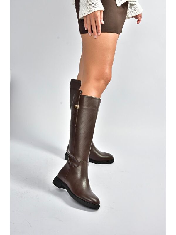 Kahverengi Kadın Çizme V973000809 - Görsel 5