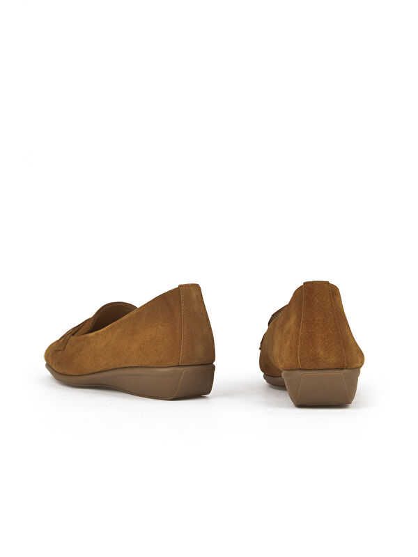 Kadın Hakiki Deri Konfor Ayakkabı 1511050Z25992 Taba - Görsel 7