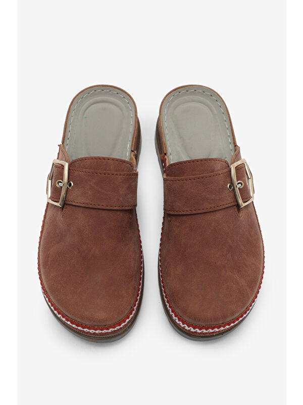 Tonny Black Siyah Tonny Black Poli Taban Kadın Rahat Kalıp Tokalı Terlik