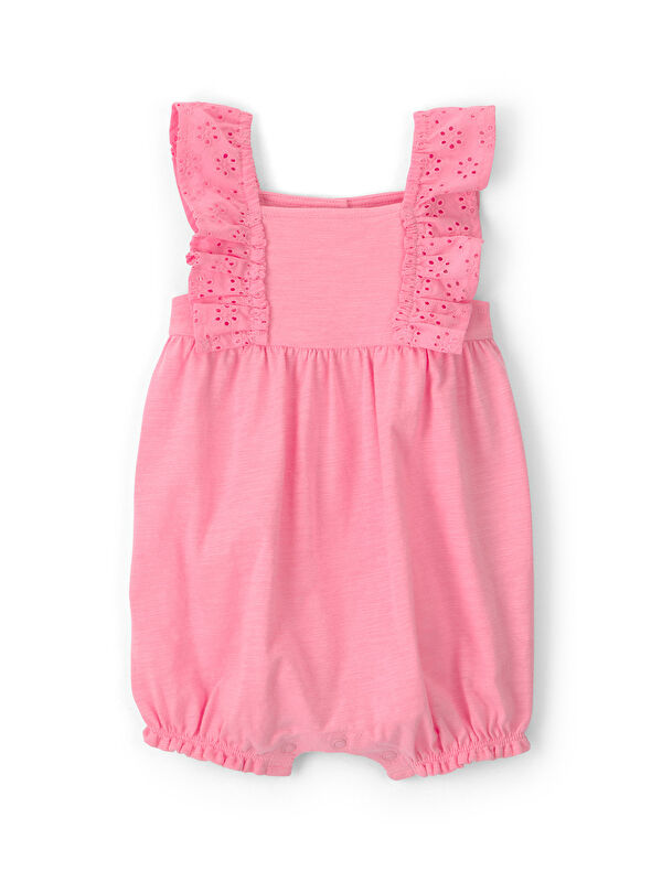 Carter's Kız Bebek Kısa Tulum 3 Ay-24 Ay Pembe