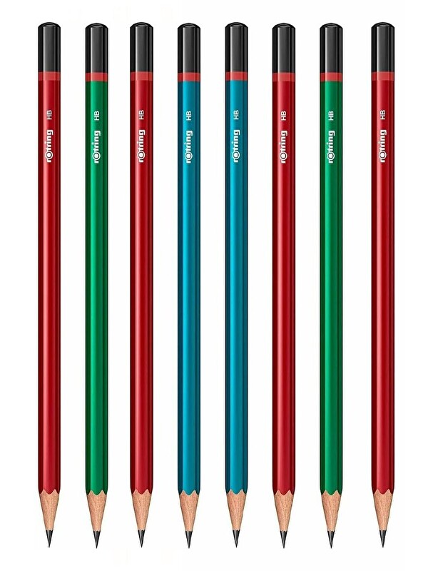 Artlantis Rotring Kurşun Kalem 12 Li 1 Paket Mercanlı Siyah Kurşun Kalem HB Kurşun Kalem Okul Büro Ofis