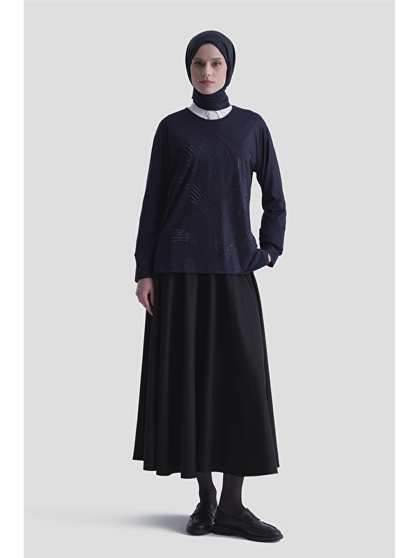 ARMİNE Penye Lacivert