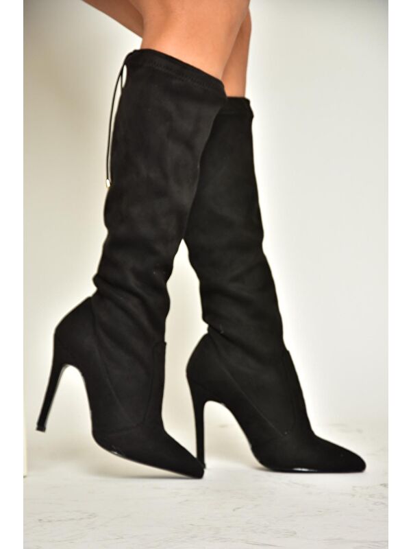 T7525395 Siyah Kadın Çizme - Görsel 3