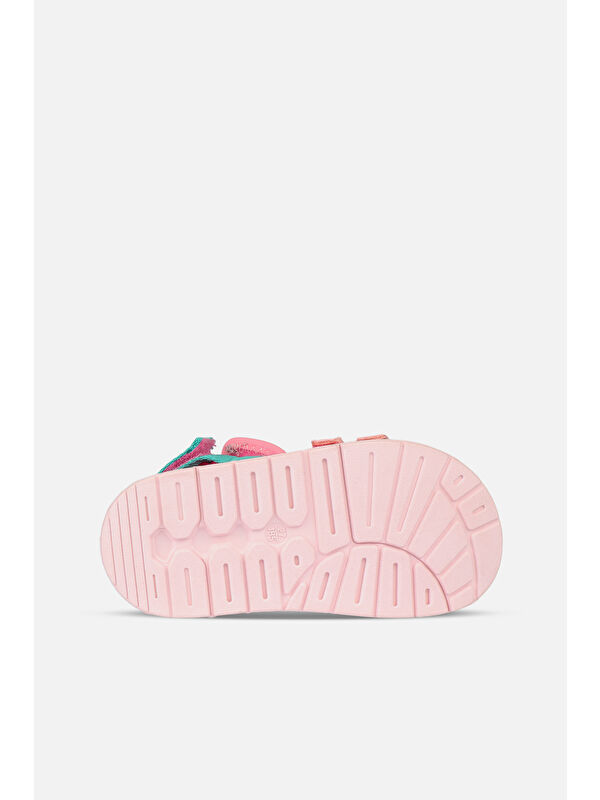 Juju Hafif Kız Çocuk Pudra Sandalet - Görsel 5