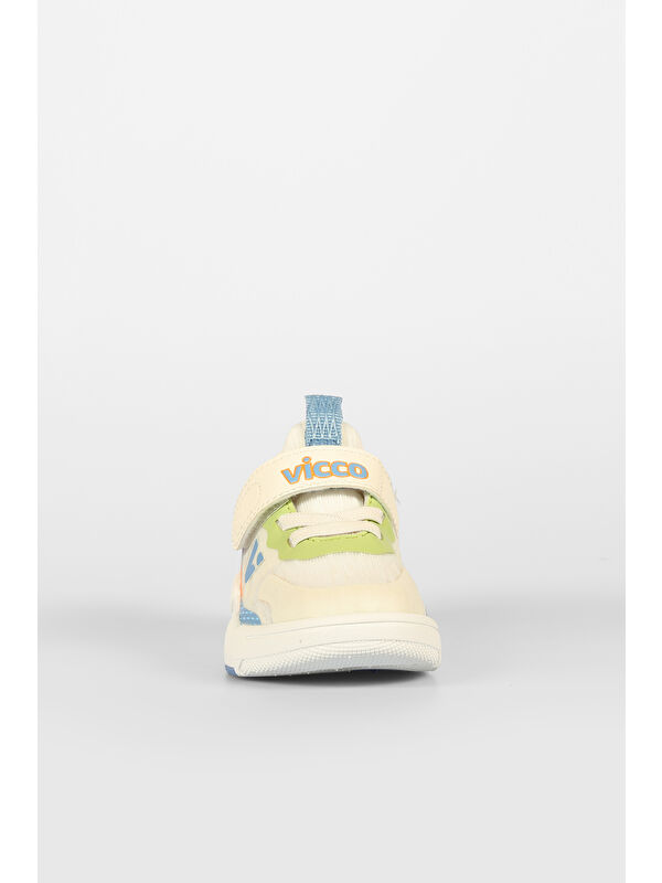 Daphne Baskılı Unisex Bebek Bej Sneaker - Görsel 5