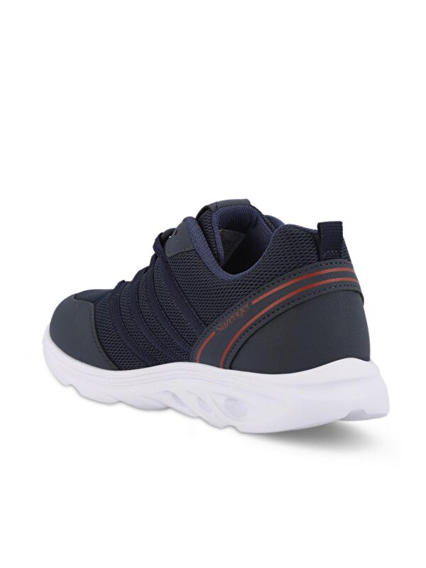 ERNESTO Erkek Sneaker Ayakkabı Lacivert - Görsel 4